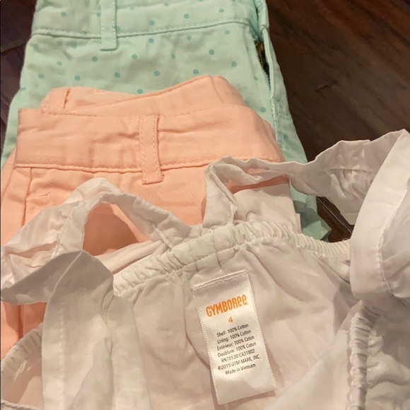 Gymboree Island Cruise Pineapple top Shorts Lot 4 - Picture 6 of 6